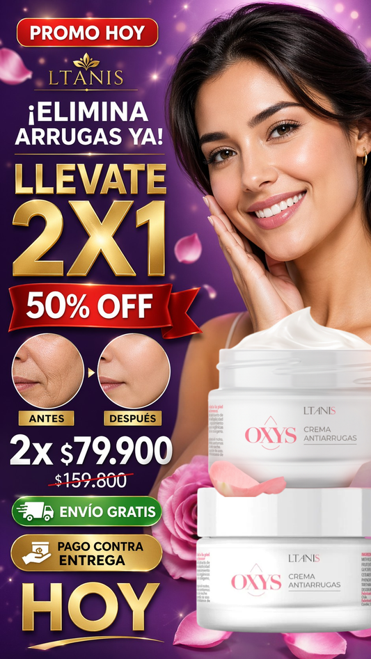 OXYS LA CREMA QUE TRANSFORMA TU PIEL